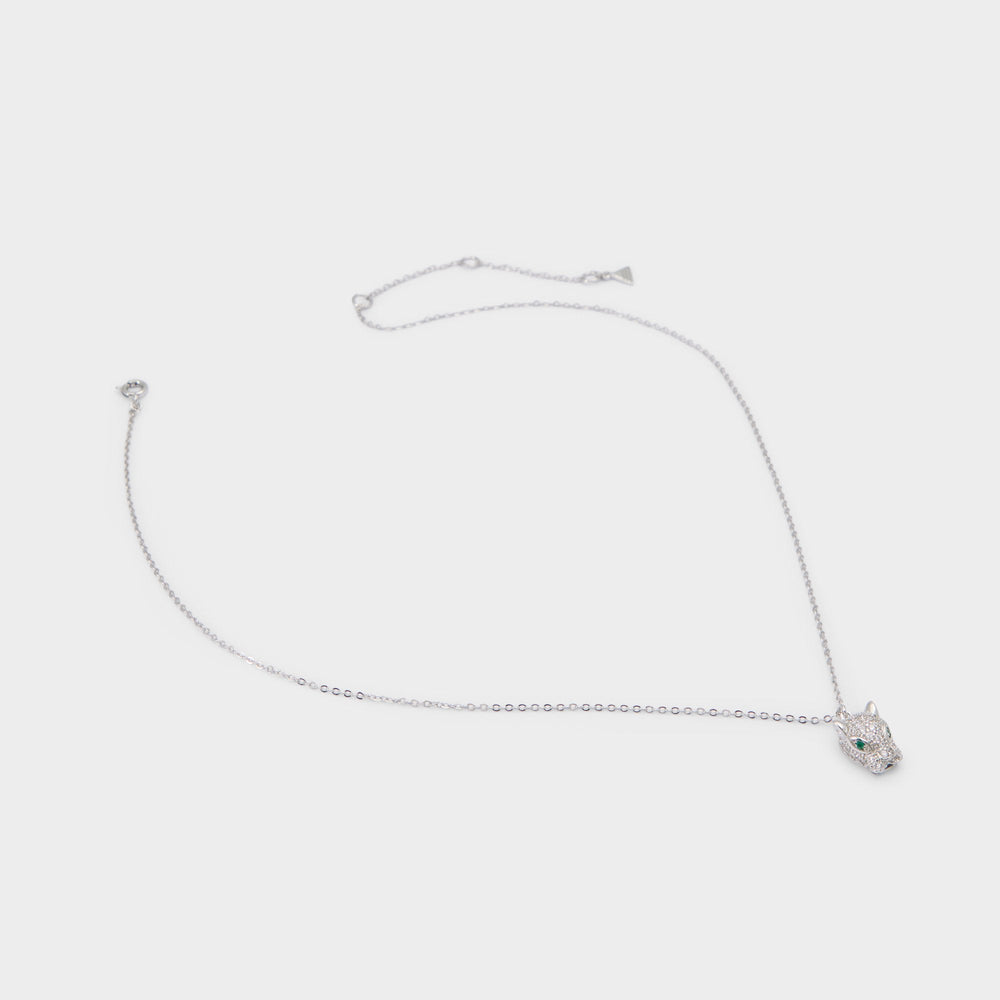 Aldo Jerarewien in Silver Clear Multi - Necklace