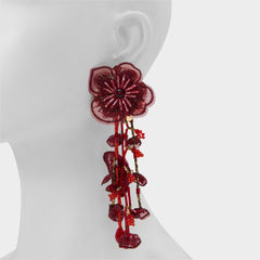 Aldo Bloomorra in Bordo - Statement earrings