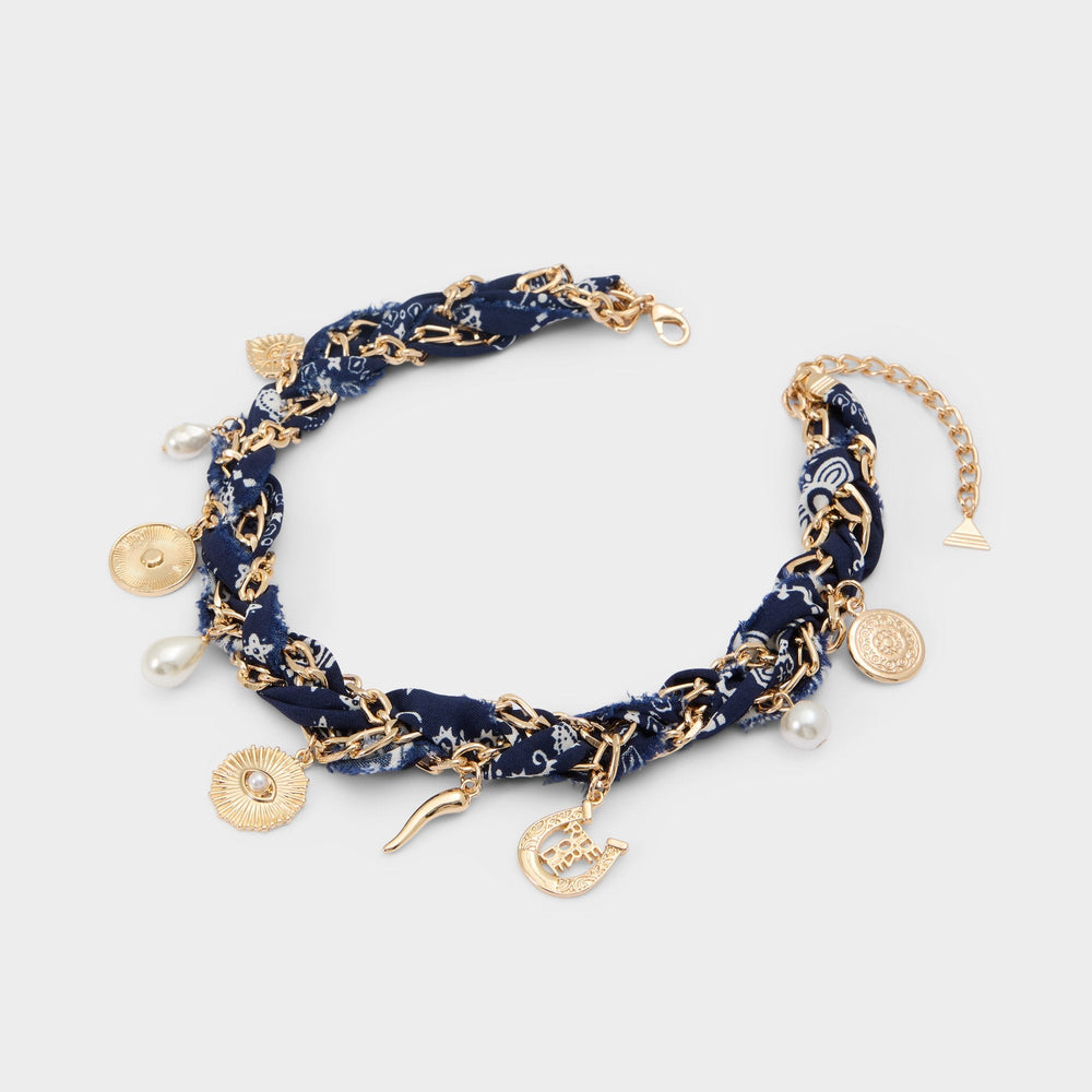Aldo Goodluckcharms Navy Women's Necklaces - Charm necklace