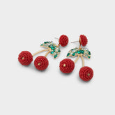 Aldo Cherryparty Red Women's Earrings - Chandelier earrings