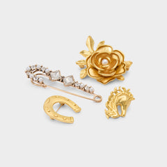 Aldo Wildatheart in Gold - Decorative brooch