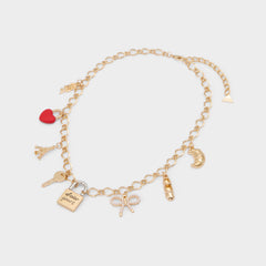 Aldo Ponddamours Red Women's Necklaces - Charm necklace