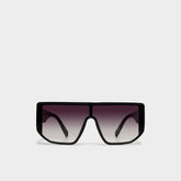 Aldo Thiedan Black/Gold Multi Women's Shield - Shield sunglasses