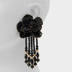 Aldo Petalia Black/Gold Multi Women's Earrings - Statement earrings