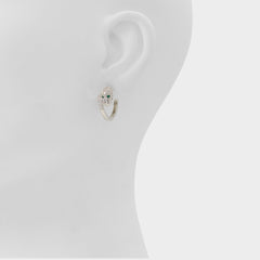 Aldo Strigidae in Silver Clear Multi - Hoop earrings