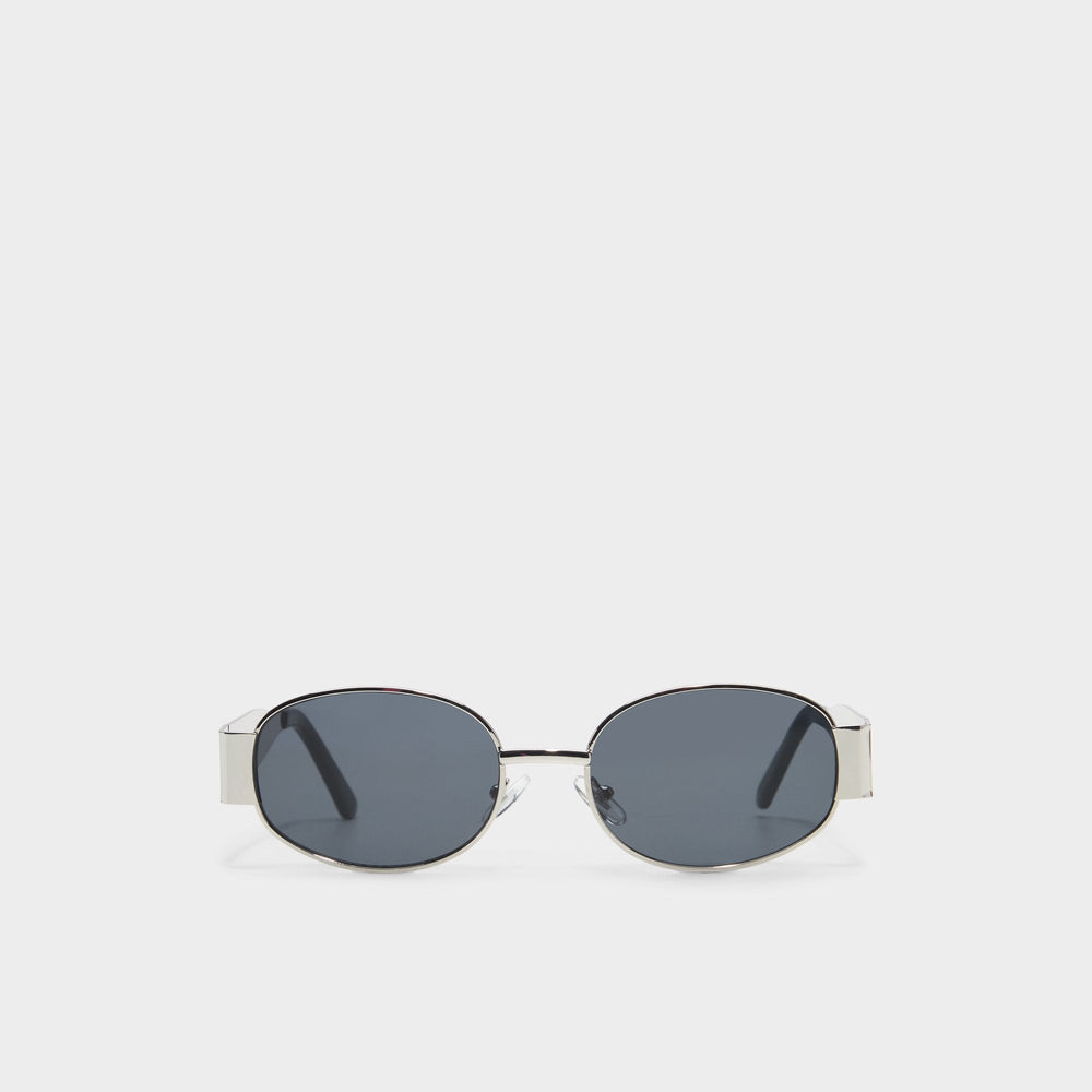 Aldo Unirerin Silver Women's Round - Round sunglasses