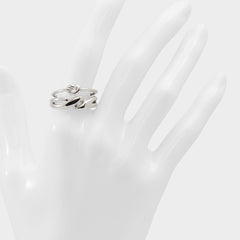 Aldo Twisties Silver Women's Aldo Sport Club - Ring