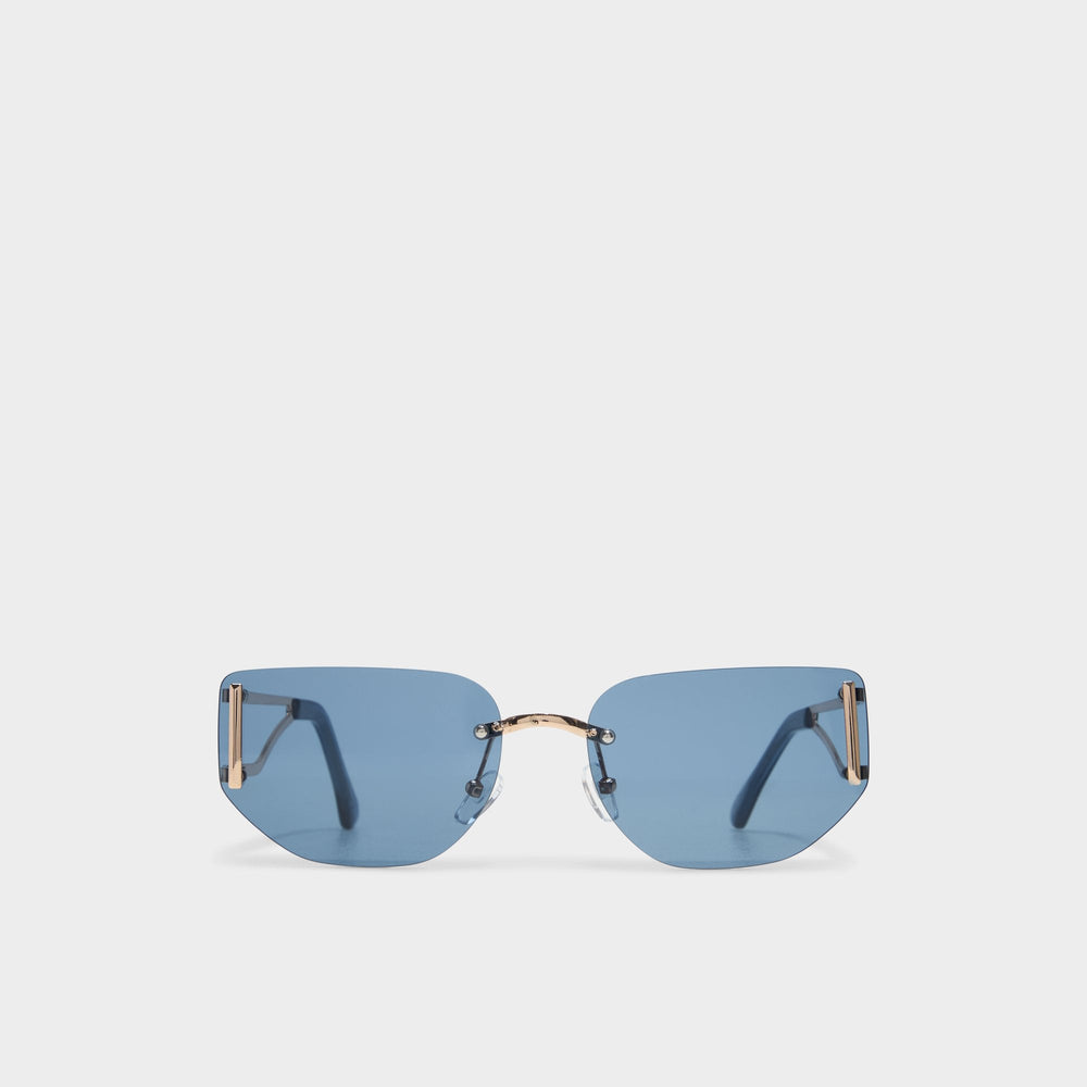 Aldo Delalle Gold Women's Square - Square sunglasses