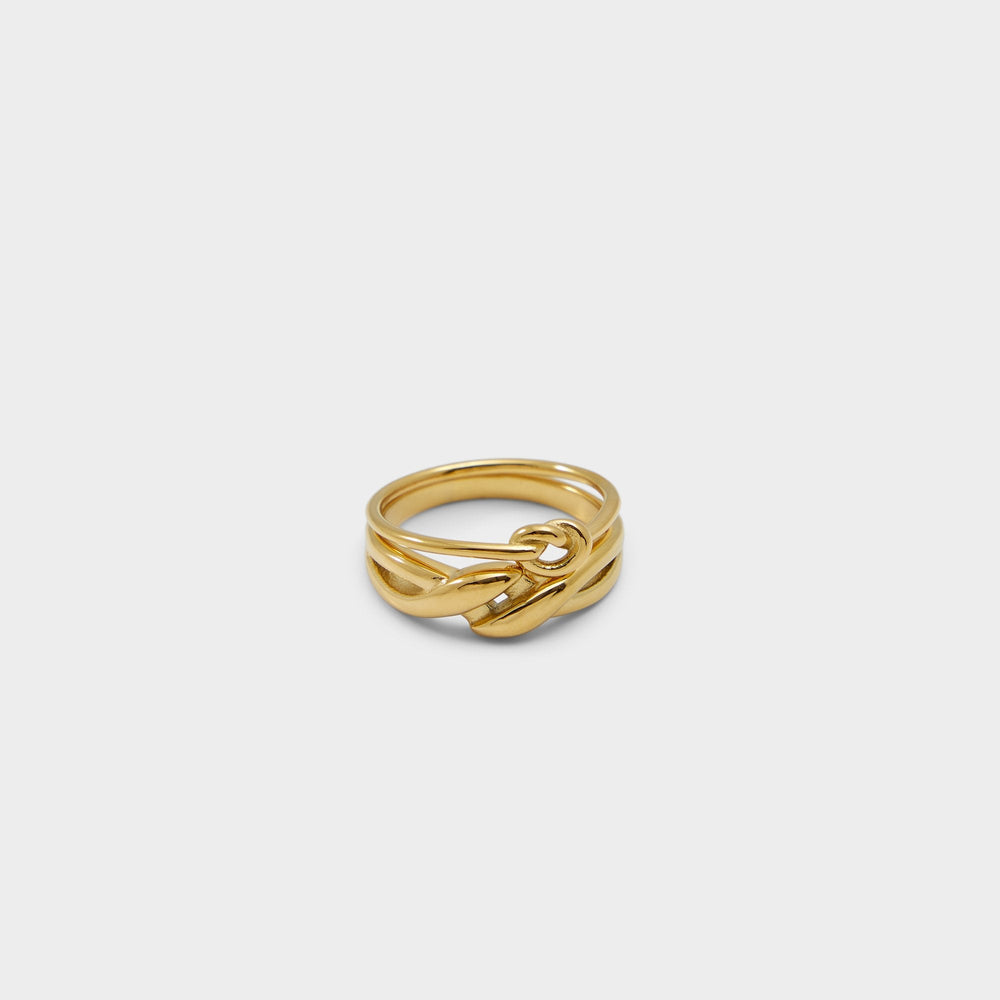 Aldo Twisties Gold Women's Aldo Sport Club - Ring
