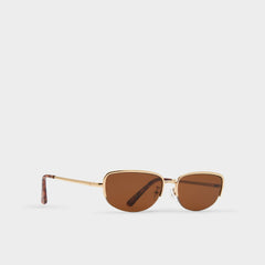 Aldo Lexara Gold Women's Square - Rectangle sunglasses