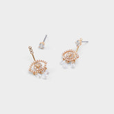 Aldo Eulalie Gold/Clear Multi Women's Gold plated - Earrings