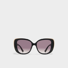 Aldo Dorkayx Black/Gold Multi Women's Square - Square sunglasses