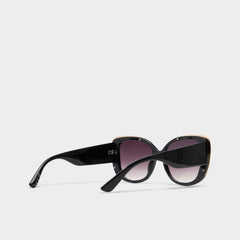Aldo Dorkayx Black/Gold Multi Women's Square - Square sunglasses