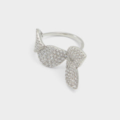 Aldo Celenring Silver/Clear Multi Women's Rings - Ring