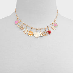 Aldo Charmcrazy Bright Multi Women's Necklaces - Charm necklace