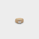 Aldo Caredar Gold/Clear Multi Women's Cubic Zirconia - Ring