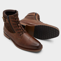 Aldo Constantine Dark Brown Men's Lace-up boots - Lace-up boot