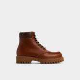 Aldo Grier in Cognac - Combat boot, Lug sole