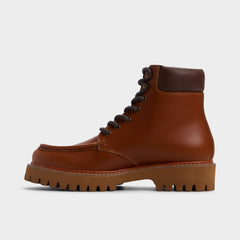 Aldo Grier in Cognac - Combat boot, Lug sole