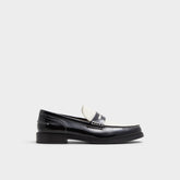 Aldo Kieran Black/White Men's Dress Shoes - Loafer