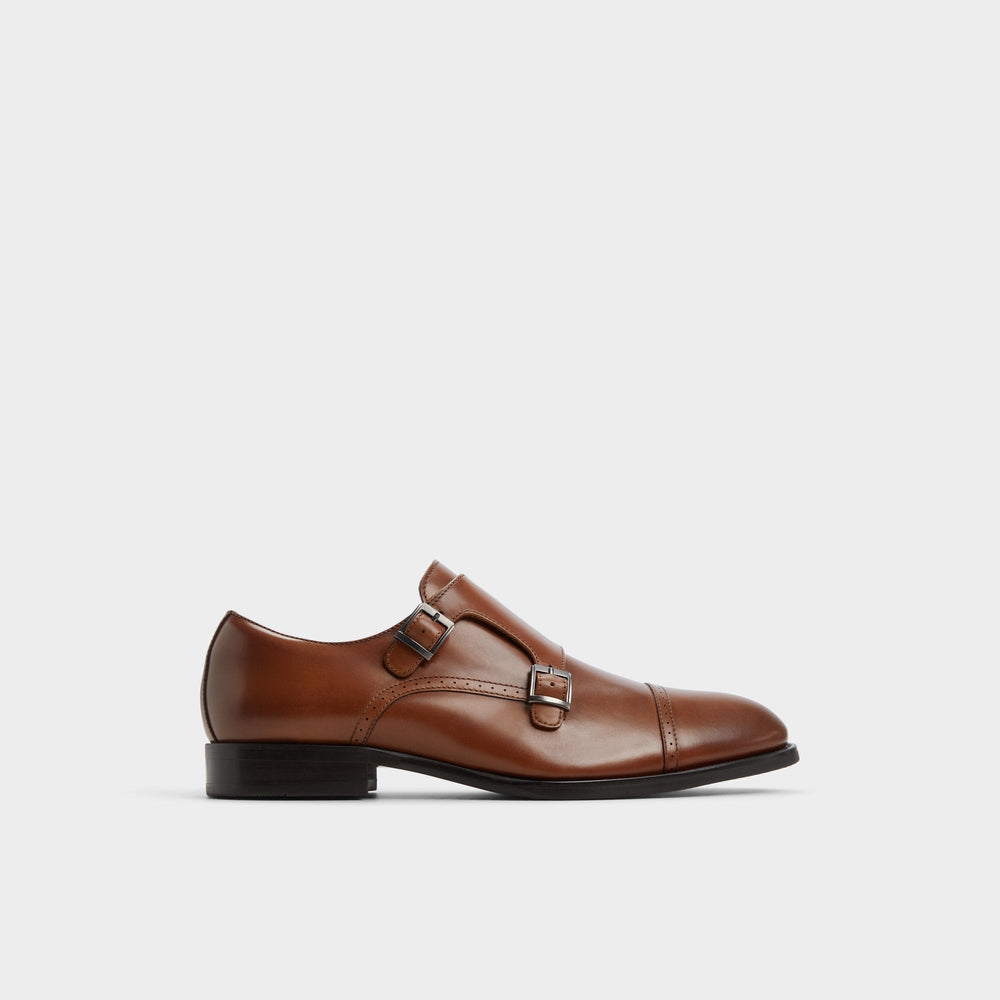 Aldo Zelasien in Cognac - Monkstrap loafer