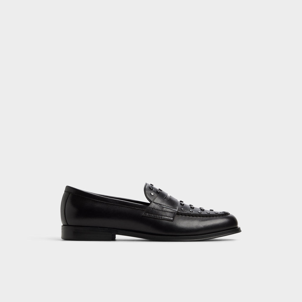 Aldo Keifer Black/Silver Multi Men's Dress Shoes - Loafer