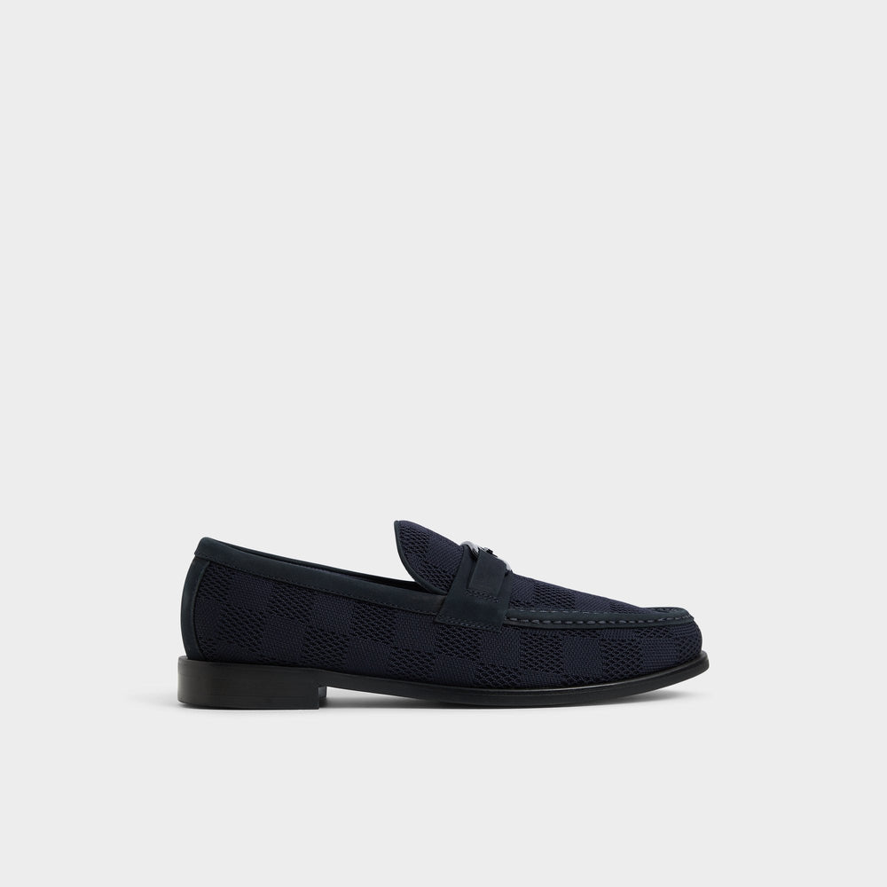 Aldo Hawley Navy Men's Dress Shoes - Loafer