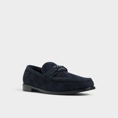 Aldo Hawley Navy Men's Dress Shoes - Loafer