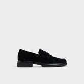 Aldo Tucker Black/Black Men's Dress Shoes - Loafer