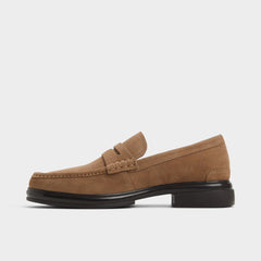 Aldo Tucker Other Brown Leather Suede Men's Dress Shoes - Loafer