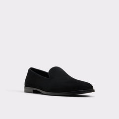 Aldo Casino Other Black Leather Suede Men's Dress Shoes - Loafer