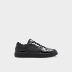 Aldo Zethan Black Synthetic Patent Men's Low top - Low top sneaker, Cup sole