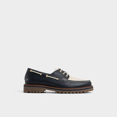 Aldo Cedric in Navy - Boat shoe