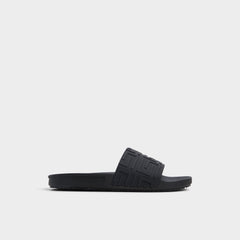 Aldo Atrani Black Men's Slides - Slide sandal