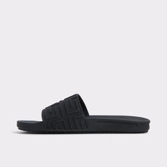 Aldo Atrani Black Men's Slides - Slide sandal