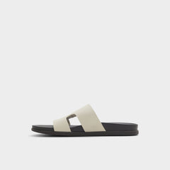 Aldo Mondi Light Grey Men's Slides - Slide sandal