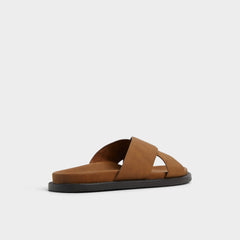 Aldo Marrin Cognac Men's Slides - Slide sandal