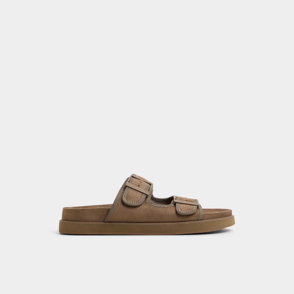 Aldo Sunnyside Light Brown Men's Slides - Slide sandal