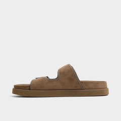 Aldo Sunnyside Light Brown Men's Slides - Slide sandal