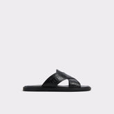 Aldo Olino Open Black Men's Slides - Slide sandal