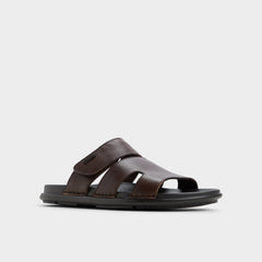 Aldo Windham Dark Brown Men's Sandals & Slides - Slide sandal