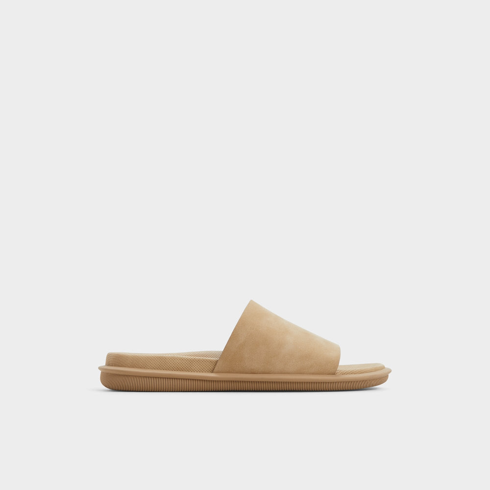 Aldo Galesa Light Beige Men's Slides - Slide sandal
