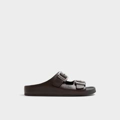 Aldo Kennebunk Dark Brown Men's Slides - Slide sandal