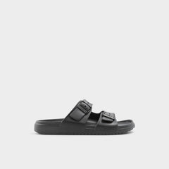 Aldo Hideo Black Men's Slides - Slide sandal