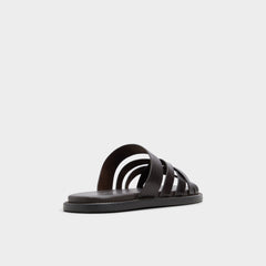 Aldo Haniff Brown Men's Sandals & Slides - Strappy flat sandal