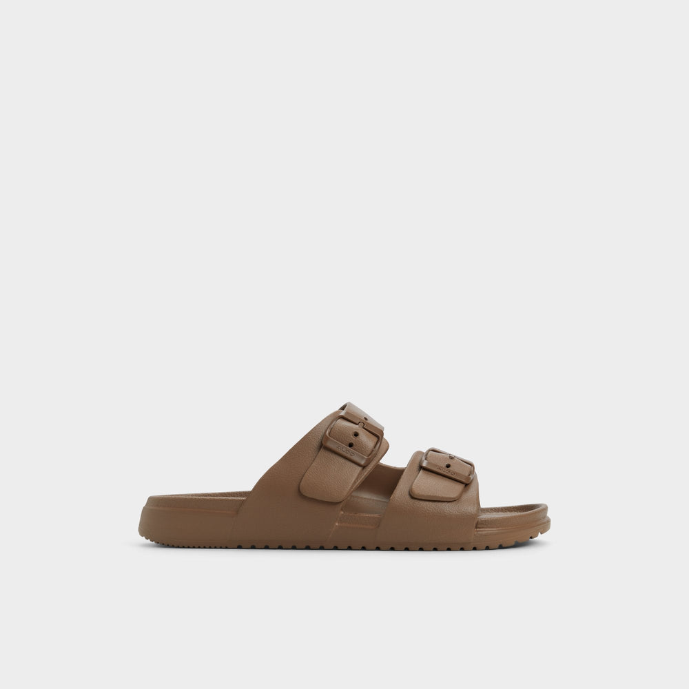 Aldo Hideo Light Brown Men's Slides - Slide sandal