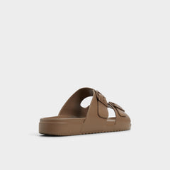 Aldo Hideo Light Brown Men's Slides - Slide sandal