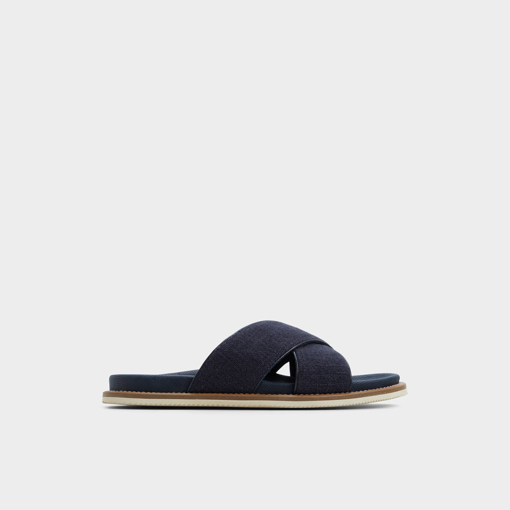 Aldo Marrin Navy Men's Slides - Slide sandal