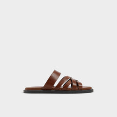 Aldo Haniff Cognac Men's Sandals & Slides - Strappy flat sandal