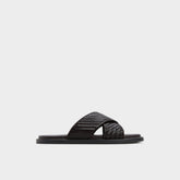 Aldo Tarik Dark Brown Men's Sandals & Slides - Slide sandal